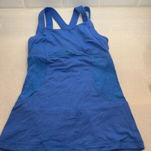 Vintage LULULEMON blue tank top